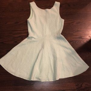 Mint green skater dress